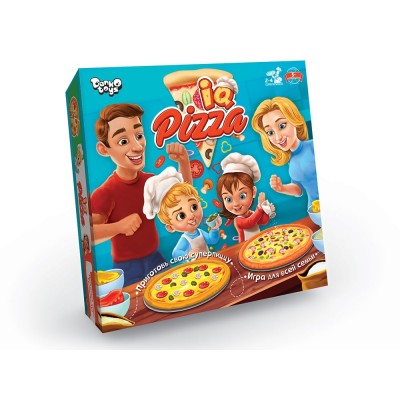 «IQ PIZZA» — это веселая игра для компании с легкими и забавными правилами, которая увлечет как детей, так и взрослых…
