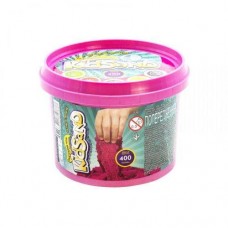 Кинетический песок Danko Toys KidSand в банке розовый 400г KS-01-06