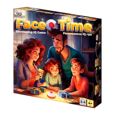 Розвиваюча IQ гра Face Time IQ Developing Came FT-01-01 "Danko Toys"