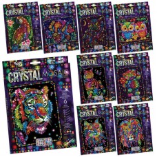 Набор для творчества хрустальная мозаика Crystal mosaic Danko toys CRM-01