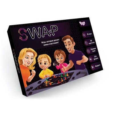 Настольная развлекательная игра "Swap" Danko Toys