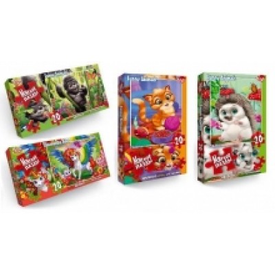 Пазлы 20 Большие Мягкие DANKO TOYS