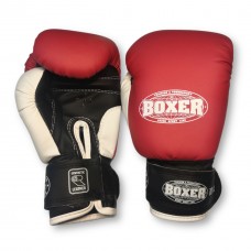 БОКСЕРСКИЕ ПЕРЧАТКИ BOXER 10 ОZ КОЖВИНИЛ разные цвета 