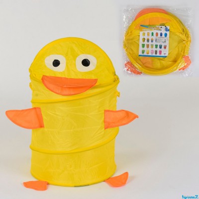 Корзина для игрушек С 36571 (60) 38х62см, в пакете,разные цвета 