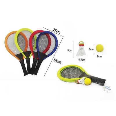 Ракетка 1208 (48) 4 цвета, в сетке 