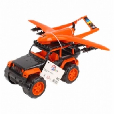 Набір транспорту позашляховик з літаком 0853 ТехноК