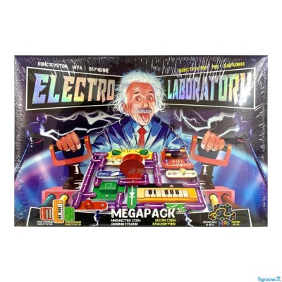 Електронний конструктор "Electro Laboratory. Megapack" Elab-01-04 (4) "Danko Toys", ОПИС УКР/РОС. МОВА МИ