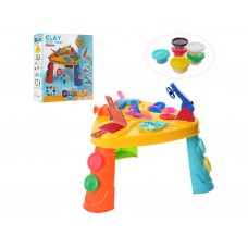 Пластилин MK 4661 (12шт) 6цветов (баночка с крыш/сток),стол,аппарат-пресс,формоч,инстр,кор,39,5-42-10см