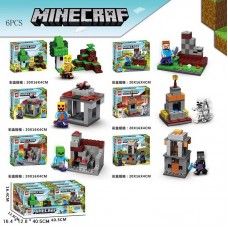 Конструктор арт. 81004B (216шт/2) 6шт в дисплей боксе 40, 5*12, 8*16, 4см