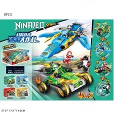 Конструктор арт. GT-51 (240шт/2) 4 вида, 8шт в дисплее 37, 6*17, 8*14см