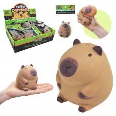  TL-7605  Антистресс YabbaDabba арт. TL-7605 (144шт) Капибара 8см в сетке 10,5*7*19см 12шт в дисплей боксе 30,5*24*8,5см/цена за шт/