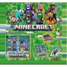 Набор героев 2911-1 (192/2) 8 фигурок, высота 4см, подвижные конечности, голова и ноги отсоединяются, оружие, 8 элементов конструктора, в коробке 