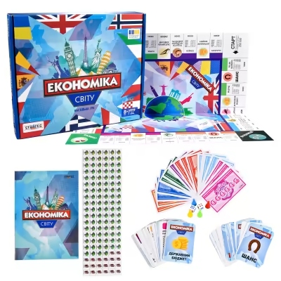  Настольная игра Strateg Экономика мира (31028)