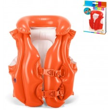 Intex Жилет 58671 NP "Люкс" (24) размером 50х47см, от 3 до 6 лет 