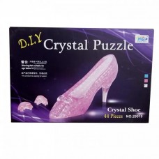 3D пазл и сувенир Crystal Puzzle "Туфелька" Светящаяся
