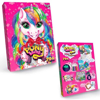 Набор Pony Land 7в1 игры творчество опыты УКР DANKO TOYS