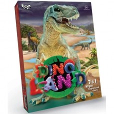 Креативное творчество "Dino Land" 7в1- Danko Toys Дино Ленд игровой набор